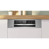 Bosch SPI6EMS21E  Serie 6, Spülmaschine edelstahl (gebürstet), 45 cm, Home Connect