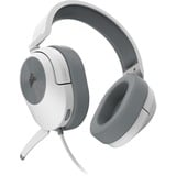 Corsair HS55 STEREO, Gaming-Headset weiß/grau, Klinke