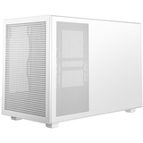 DeepCool CH260 WOOD, Tower-Gehäuse weiß/holz, Tempered Glass