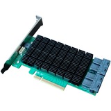 HighPoint Rocket 720L 16x Port to PCIe 3.0 x8 12Gb/s SAS DAS, Controller 