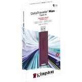 Kingston DataTraveler Max 1TB, USB-Stick bordeaux, USB-A 3.2 Gen 2