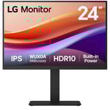 LG 24BA55W-B, LED-Monitor 61.1 cm (24 Zoll), schwarz, WUXGA, IPS, HDMI, DP, USB-Hub Lautsprecher