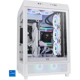 Thermaltake Triton White, Gaming-PC weiß/transparent, Windows 11 Home 64-Bit