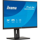 iiyama ProLite XB2495WSU-B1, LED-Monitor 61.1 cm (24.1 Zoll), schwarz (matt), WUXGA, IPS, HDMI, DP, USB-Hub, ergonomischer Standfuß, 100Hz Panel