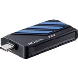 ADATA External SSD SC735 2 TB, Externe SSD schwarz/blau, USB-C 3.2 Gen 2 (10 Gbit/s)