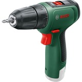 Bosch Heimwerken & Garten Akku-Bohrschrauber EasyDrill 1200 + Bit- und Bohrer-Set grün/schwarz, 2x Li-Ionen Akku 1,5Ah, Koffer