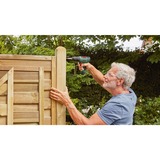 Bosch Heimwerken & Garten Akku-Bohrschrauber EasyDrill 1200 + Bit- und Bohrer-Set grün/schwarz, 2x Li-Ionen Akku 1,5Ah, Koffer
