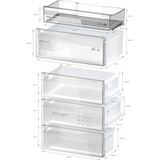 Bosch KGN492LAF Serie 4, Kühl-/Gefrierkombination silber