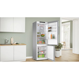 Bosch KGN492LAF Serie 4, Kühl-/Gefrierkombination silber