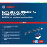 Bosch Professional EXPERT Säbelsägeblatt ‘Wood with Metal Demolition’ S 1167 XHM, 3 Stück Länge 225mm