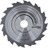 Bosch Professional PRO Wood Kreissägeblatt, Ø 190mm, 12Z Bohrung 30mm, für Handkreissägen