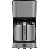 Cecotec Coffee 66 Drop & Thermo , Filtermaschine edelstahl/schwarz, 950 Watt