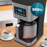 Cecotec Coffee 66 Drop & Thermo , Filtermaschine edelstahl/schwarz, 950 Watt