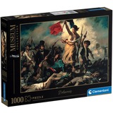 Clementoni Museum Collection: Delacroix - Die Freiheit führt das Volk, Puzzle 1000 Teile