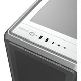 Cooler Master MasterFrame 600 Mesh ARGB , Tower-Gehäuse silber, Tempered Glass