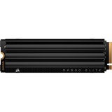 Corsair MP600 ELITE HS 2 TB, SSD schwarz, PCIe 4.0 x4, NVMe 2.0, M.2 2280 mit Kühlkörper