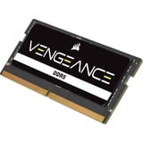 Corsair SO-DIMM 32 GB DDR5-5600 (1x 32 GB), Arbeitsspeicher schwarz, CMSX32GX5M1A5600C48, Vengeance