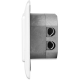 Digitus CAT.6A Datenanschlussdose, Unterputz, geschirmt, 2x RJ-45 LSA weiß, Klasse EA, horizontale Kabelinstallation