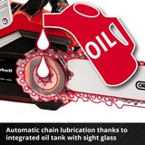 EINHELL Professional Akku-Kettensäge GE-LC 36/35 Li - Solo, 36Volt (2x18V) rot/schwarz, ohne Akku und Ladegerät