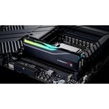 G.Skill DIMM 32 GB DDR5-6400 (2x 16 GB) Dual-Kit, Arbeitsspeicher schwarz, F5-6400J3039G16GX2-TZ5RK, Trident Z5 RGB, INTEL XMP