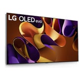 LG OLED55G48LW evo TV, OLED-Fernseher 138.8 cm (55 Zoll), silber/schwarz, UltraHD/4K, Twin Triple Tuner, Mit Wandhalterung (ohne Standfuß), 144Hz Panel