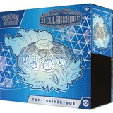  Pokémon-TCG: Karmesin & Purpur – Stellarkrone Top Trainer Box, Sammelkarten 