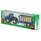 SIKU FARMER New Holland mit Silagewagen, Modellfahrzeug 