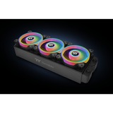 Thermaltake Riing Quad 12 RGB Radiator Fan TT Premium Edition Single Fan Pack, Gehäuselüfter schwarz, Single Pack, ohne Controller