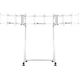 Thermaltake Triple Monitor Stand Snow, für Racing Simulator Cockpit GR500, Monitorhalterung weiß, für Monitore 32" - 55"