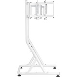 Thermaltake Triple Monitor Stand Snow, für Racing Simulator Cockpit GR500, Monitorhalterung weiß, für Monitore 32" - 55"