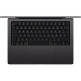 Apple MacBook Pro (14") 2024 CTO, Notebook schwarz, 128 GB, 2 TB (2 TB SSD), M4 Max, MacOS, Deutsch, Amerikanisch, Nanotexturglas