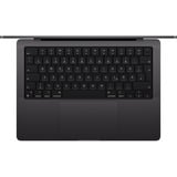 Apple MacBook Pro (14") 2024, Notebook schwarz, 16 GB, 1 TB (1 TB SSD), M4, MacOS, Deutsch