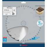 Bosch PRO Wood cordless Kreissägeblatt, Ø 250mm, 24Z Bohrung 30mm, für Akku-Kappsägen