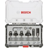 Bosch Professional Rand- und Kantenfräser-Set, 6-teilig 8mm-Schaft
