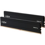 Crucial DIMM 32 GB DDR5-5600 (2x 16 GB) Dual-Kit, Arbeitsspeicher schwarz, CP2K16G56C46U5, PRO