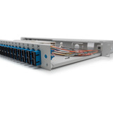 Digitus LWL Spleißbox, 1HE, bestückt, 24x SC DX, OS2 