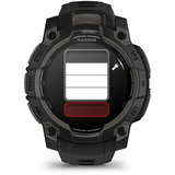 Garmin Instinct 3 - 45 mm, AMOLED, Smartwatch Black, Silikon-Armband