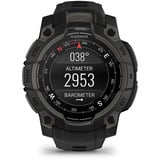 Garmin Instinct 3 - 45 mm, AMOLED, Smartwatch Black, Silikon-Armband