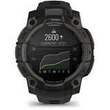 Garmin Instinct 3 - 45 mm, AMOLED, Smartwatch Black, Silikon-Armband