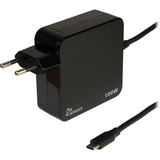 Inter-Tech Ladegerät Argus PD-2100, USB-C Charger schwarz, 1,80m Kabel, PD 3.0, 100 Watt