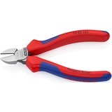 KNIPEX Seitenschneider 70 02 140, Schneid-Zange rot/blau, Länge 140mm