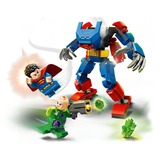 LEGO 76302 DC Super Heroes Superman Mech vs. Lex Luthor, Konstruktionsspielzeug 