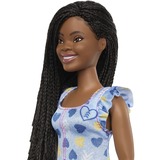 Mattel Barbie Fashionistas Puppe mit Down-Syndrom in Herzchenkleid 