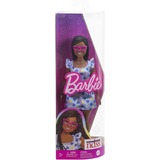 Mattel Barbie Fashionistas Puppe mit Down-Syndrom in Herzchenkleid 