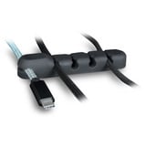 Sharkoon OfficePal Cable Organizer, Kabelmanagement schwarz, 136-teilig