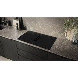 Siemens ED811BGA6, Autarkes Kochfeld schwarz, 80 cm, mit integriertem Dunstabzug
