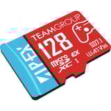 Team Group APEX SD7.1 128 GB SDXC, Speicherkarte rot/blau, MicroSD Express
