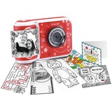 VTech KidiZoom Print Cam, Digitalkamera rot/weiß