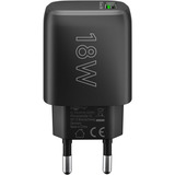 goobay USB-A QC Schnellladegerät (18 W) schwarz