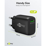 goobay USB-A QC Schnellladegerät (18 W) schwarz